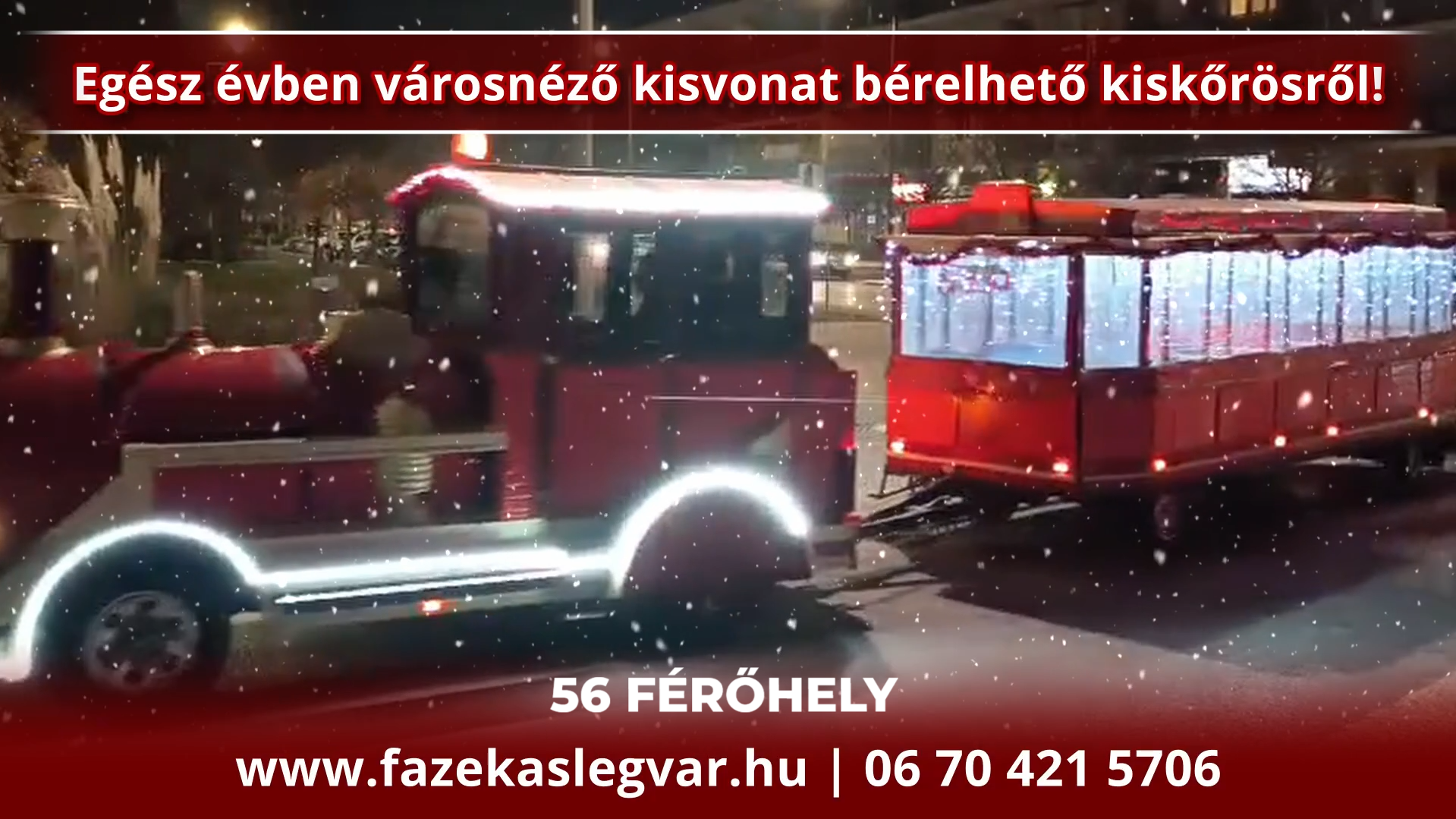 Dotto Kisvonat bérelhető